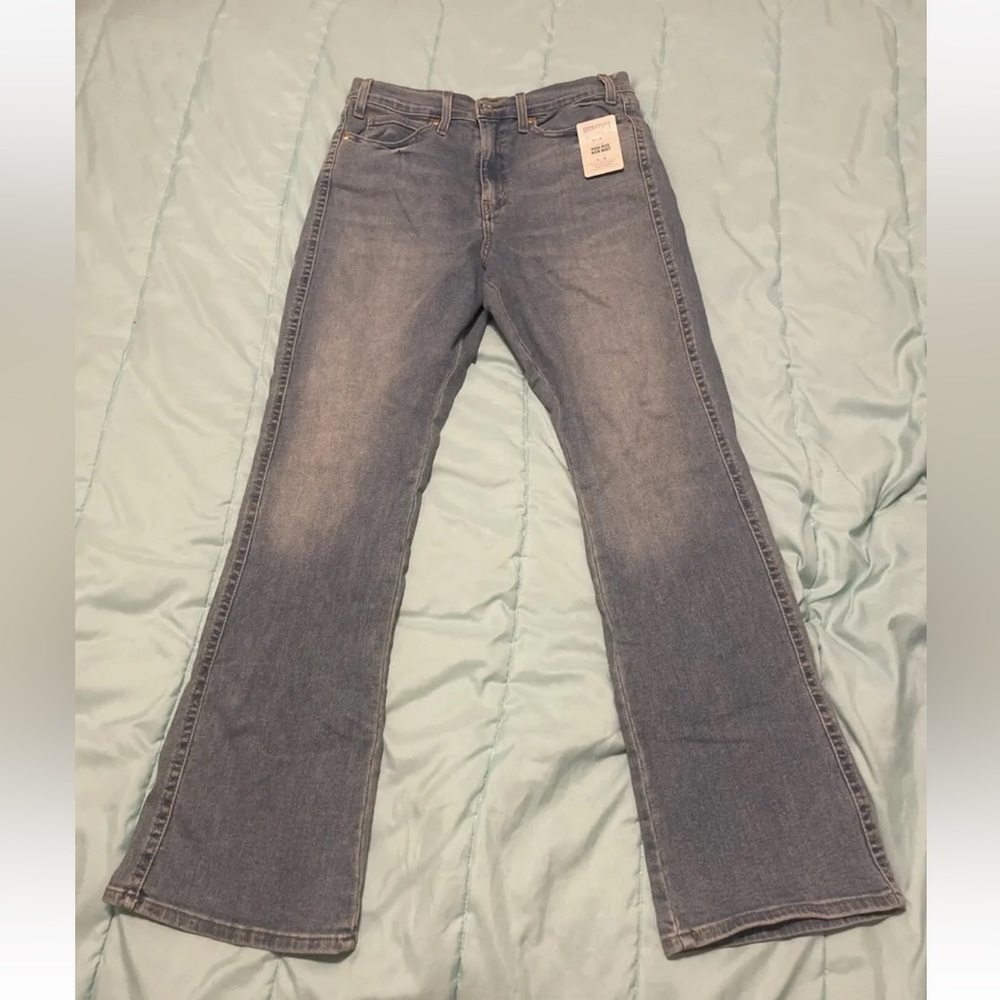 Womens Signature by Levi Strauss&Co.High Rise Kick- Boot Jeans, Size 18